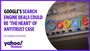 Google’s search engine deals could be ‘the heart’ of antitrust case: CEO Chamber of Progress