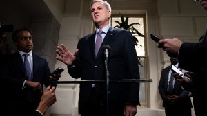 House begins vote that could lead to ouster of Speaker Kevin McCarthy
