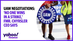 UAW negotiations: ‘No one wins in a strike,’ Fmr. Chrsyler CEO says