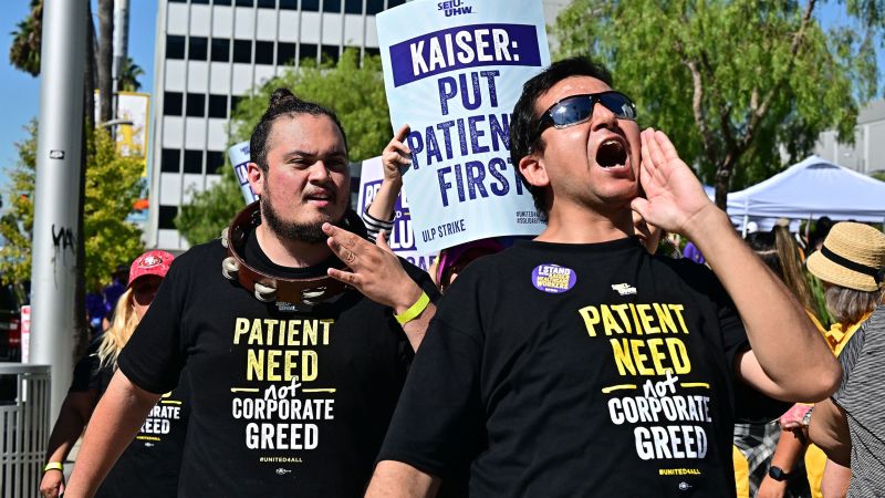 It’s the last day of the largest health care strike in US history