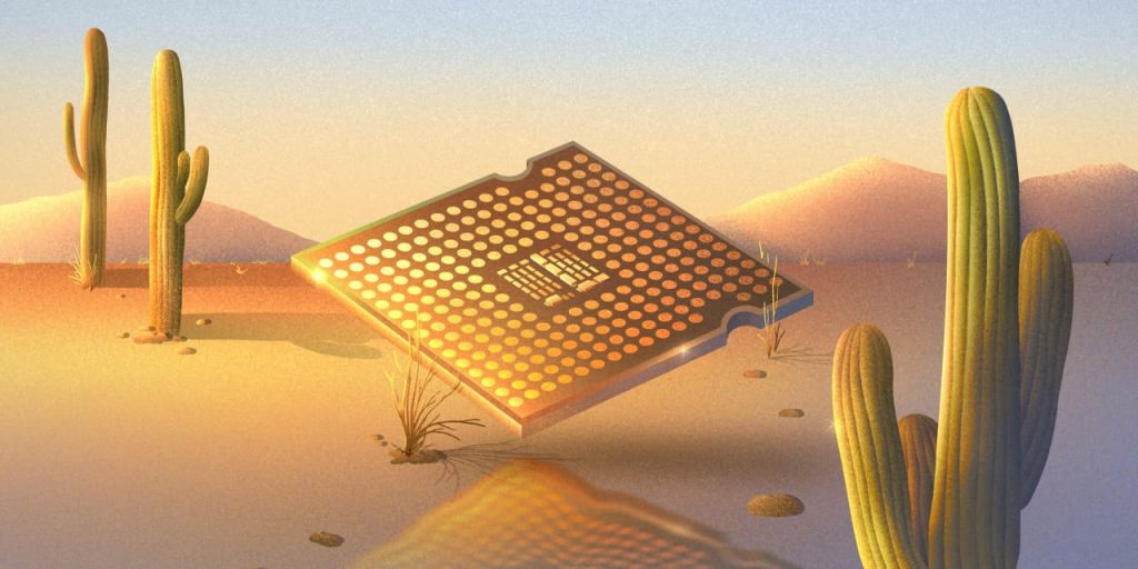 How Global Conflict Led to a Plan to Make Apple Chips in a Desert