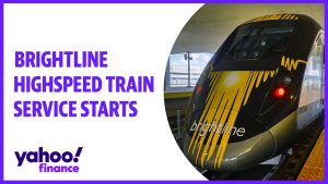 Brightline high-speed train service debuts in Florida
