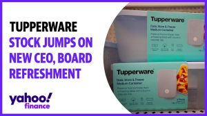 Tupperware stock jumps on new CEO, board refreshment