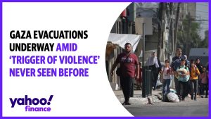 Gaza evacuations underway amid ‘trigger of violence’ never seen before