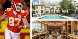 Peek inside Travis Kelce’s magnificent new mansion near Kansas City