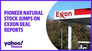 Pioneer Natural stock jumps on Exxon deal reports