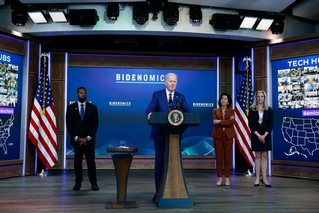 Biden Gambles On Industrial Policy Tech Hubs