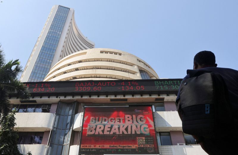India stocks lower at close of trade; Nifty 50 down 0.47%