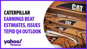 Caterpillar earnings beat estimates, issues tepid Q4 outlook