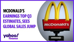 McDonald’s earnings top Q3 estimates, sees global sales jump