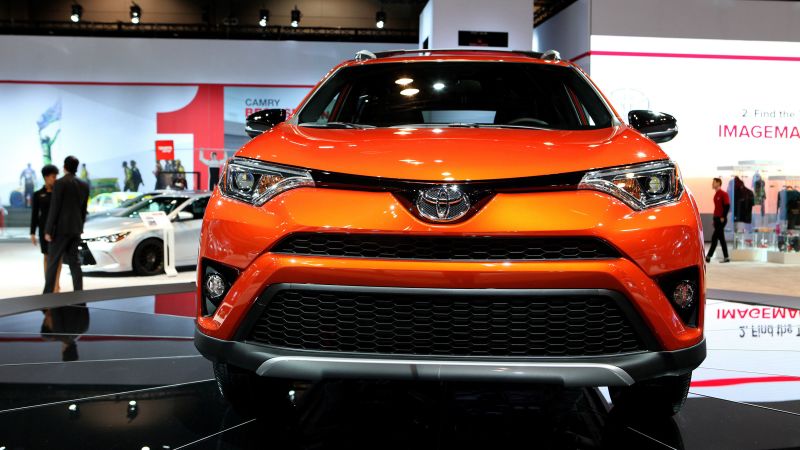 Toyota recalls more than 1.8 million RAV4 vehicles