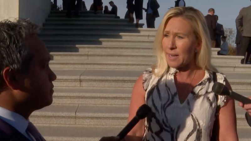 ‘Republicans are weak’: Marjorie Taylor Greene reacts to election results