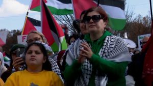 Pro-Palestinian rally near Biden’s home reflects ‘growing anger’ over president’s handling of conflict