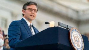 Mike Johnson adds an interesting twist to the familiar government shutdown plotline