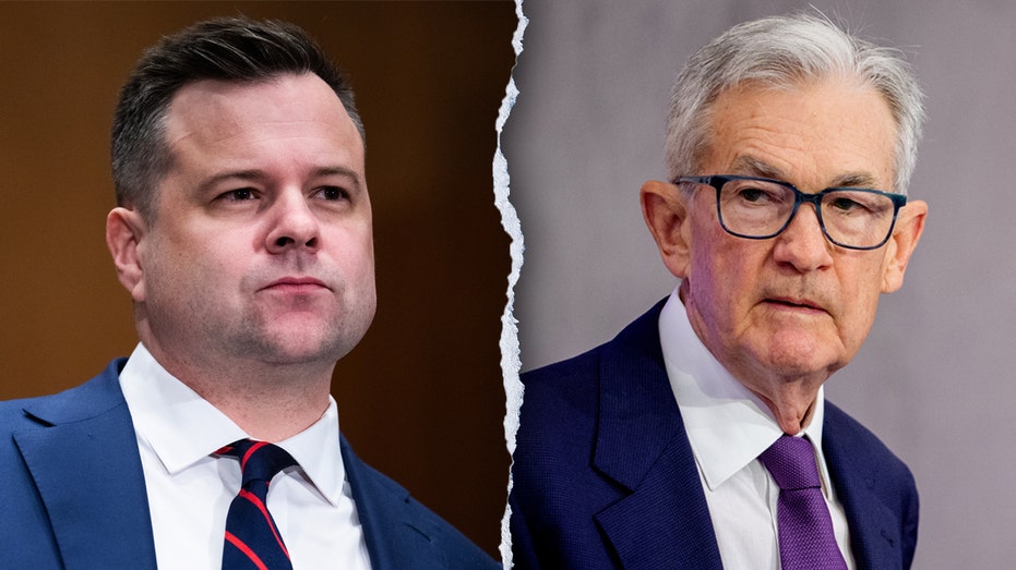 Left: William Pulte; Right: Jerome Powell