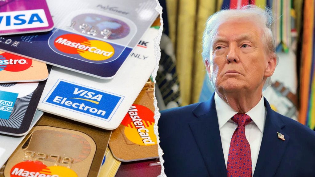 Trump calls for 1-year 10% cap on credit card interest rates