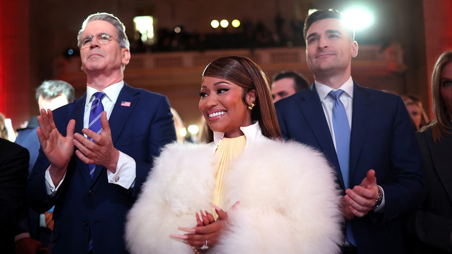 Scott Bessent and Nicki Minaj